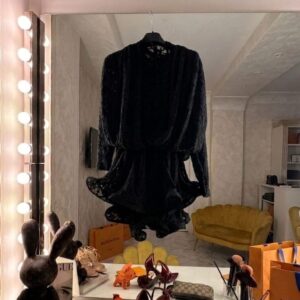 Abito volà merletto