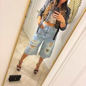 jeans bermuda duo